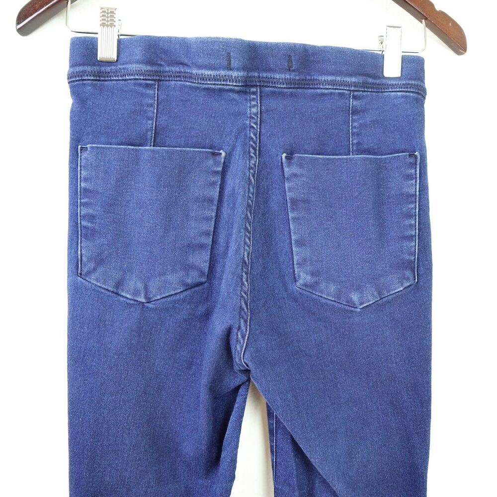 Free People Size 25 Easy Goes It Jeggings Denim Medium Blue Wash - Picture 6 of 10